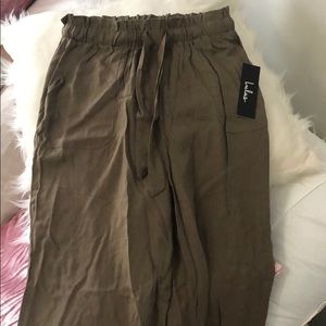 Lulus green pants